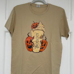 Halloween Coffee Lover Graphic T-Shirt